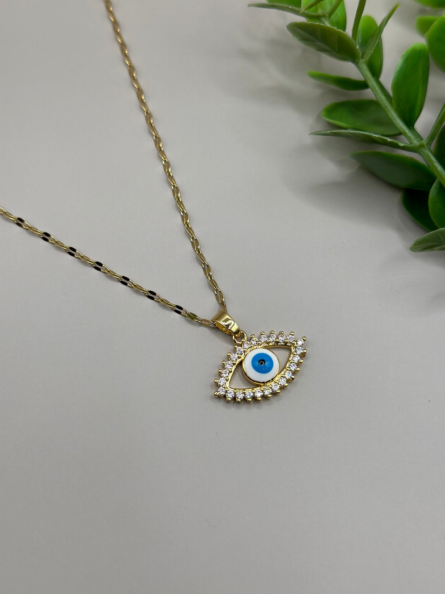 Evil eye necklace