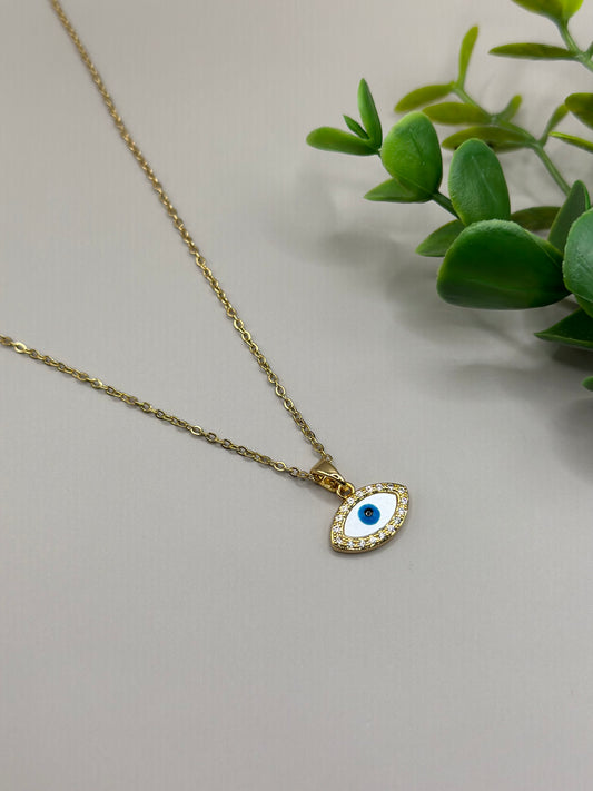 Evil eye necklace