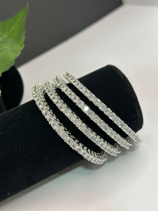 American diamond bangles