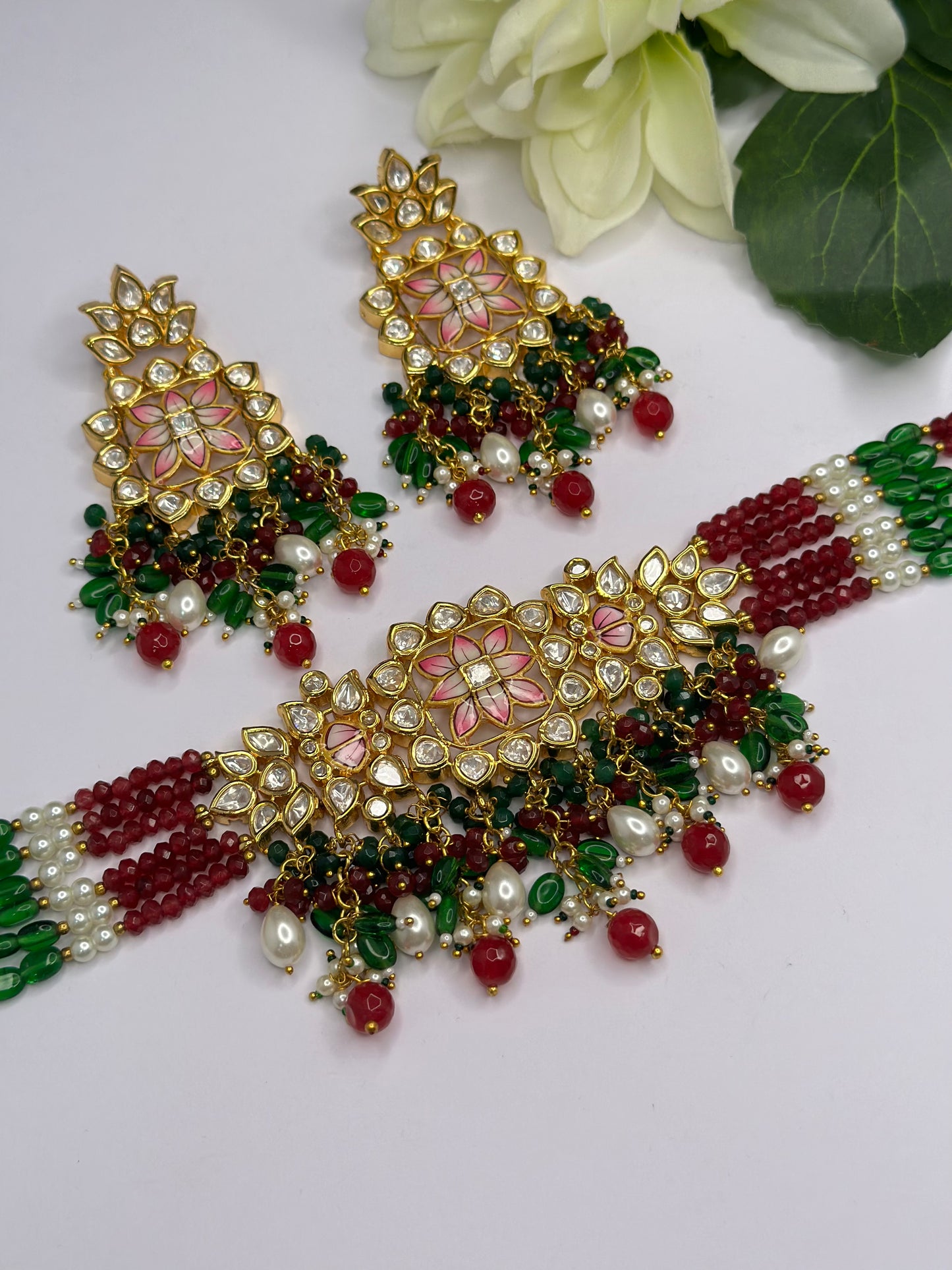 Uncut Polki kundan choker