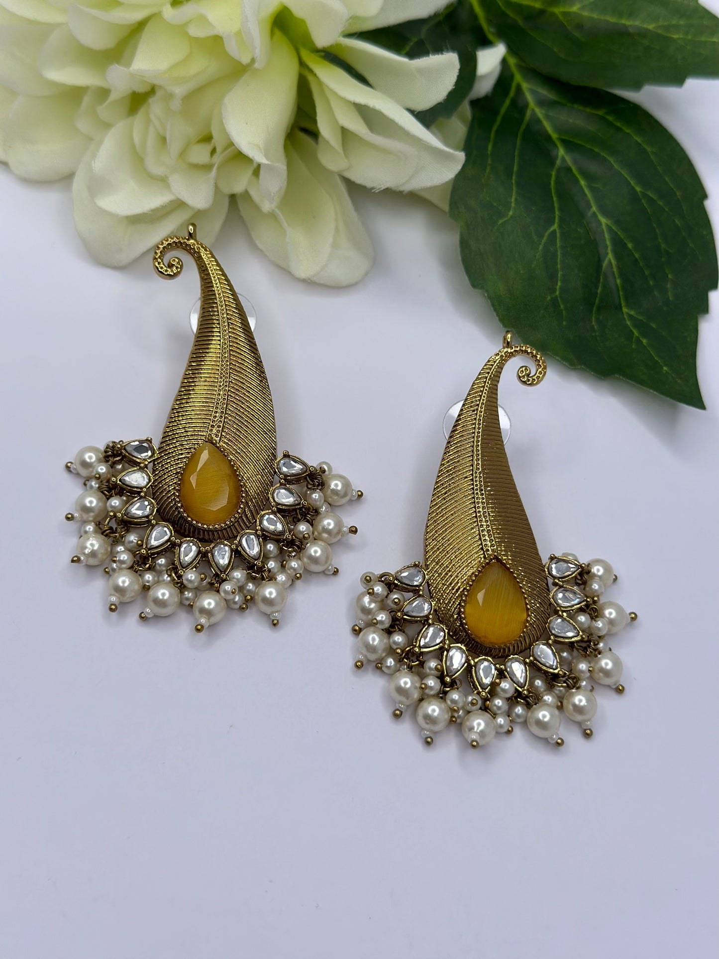 Kundan earrings