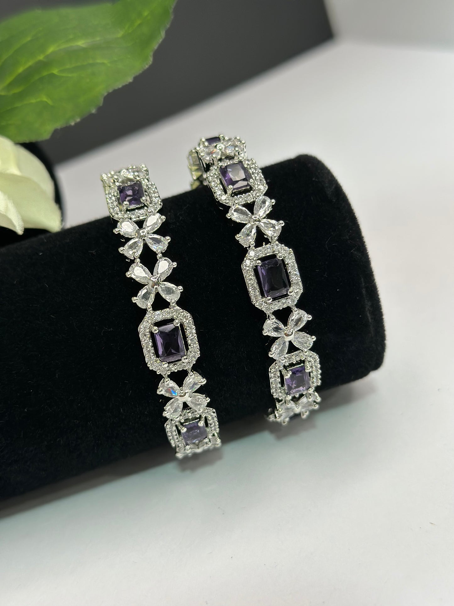American diamond bangles