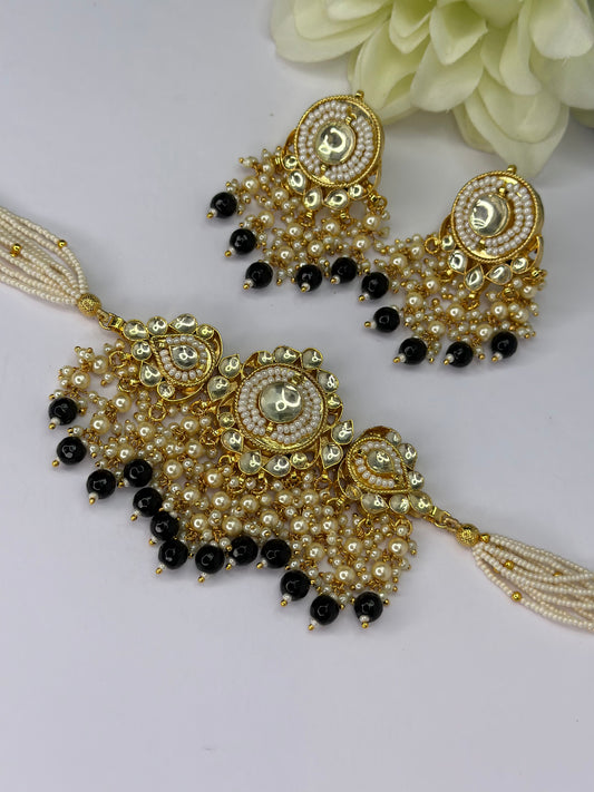 Pachi kundan choker