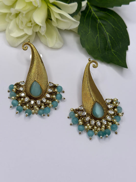 Kundan earrings