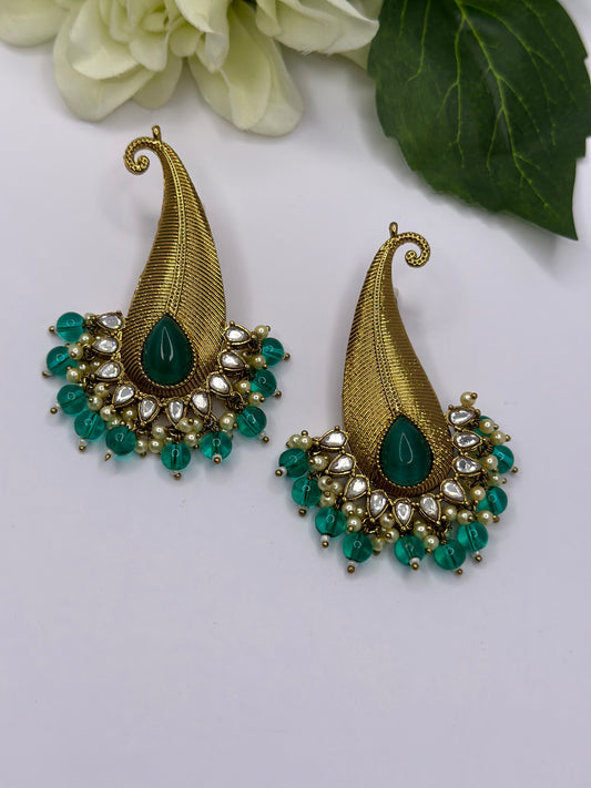 Kundan earrings