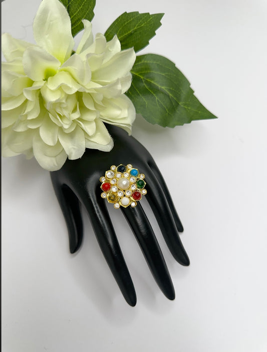 Premium navratan ring