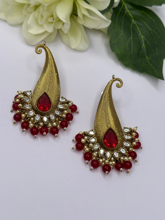 Kundan earrings