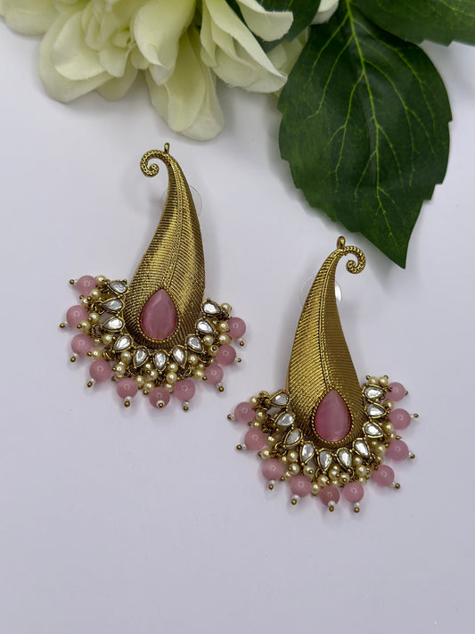 Kundan earrings